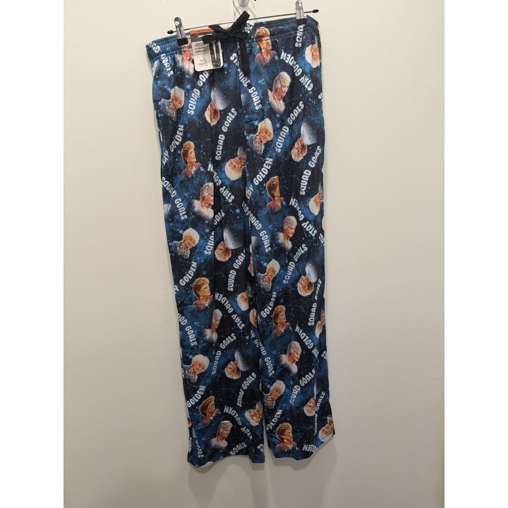 Golden Girls Men's Pajama Lounge Pants NWT pockets Medium